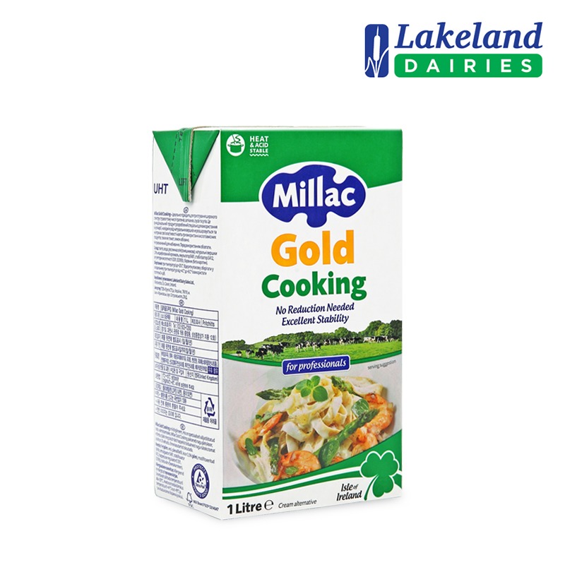[Millac] Millac Gold Cooking 1L_밀락골드 쿠킹 크림 1L, 휘핑크림, Pritchitts a Lakeland Dairies Company, 베스트로,